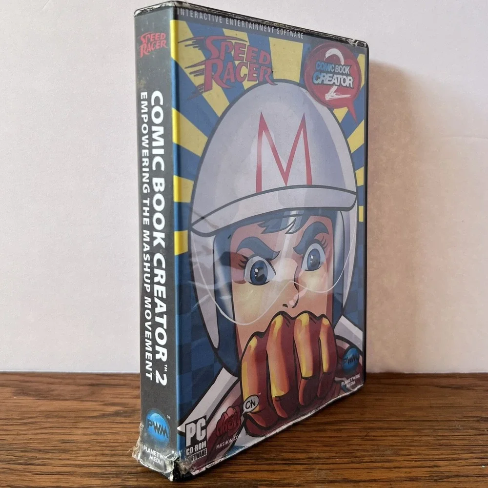 Speed Racer Comic Book Creator 2 [Windows 2000 and Up, CD-ROM] Planet Wide Media
